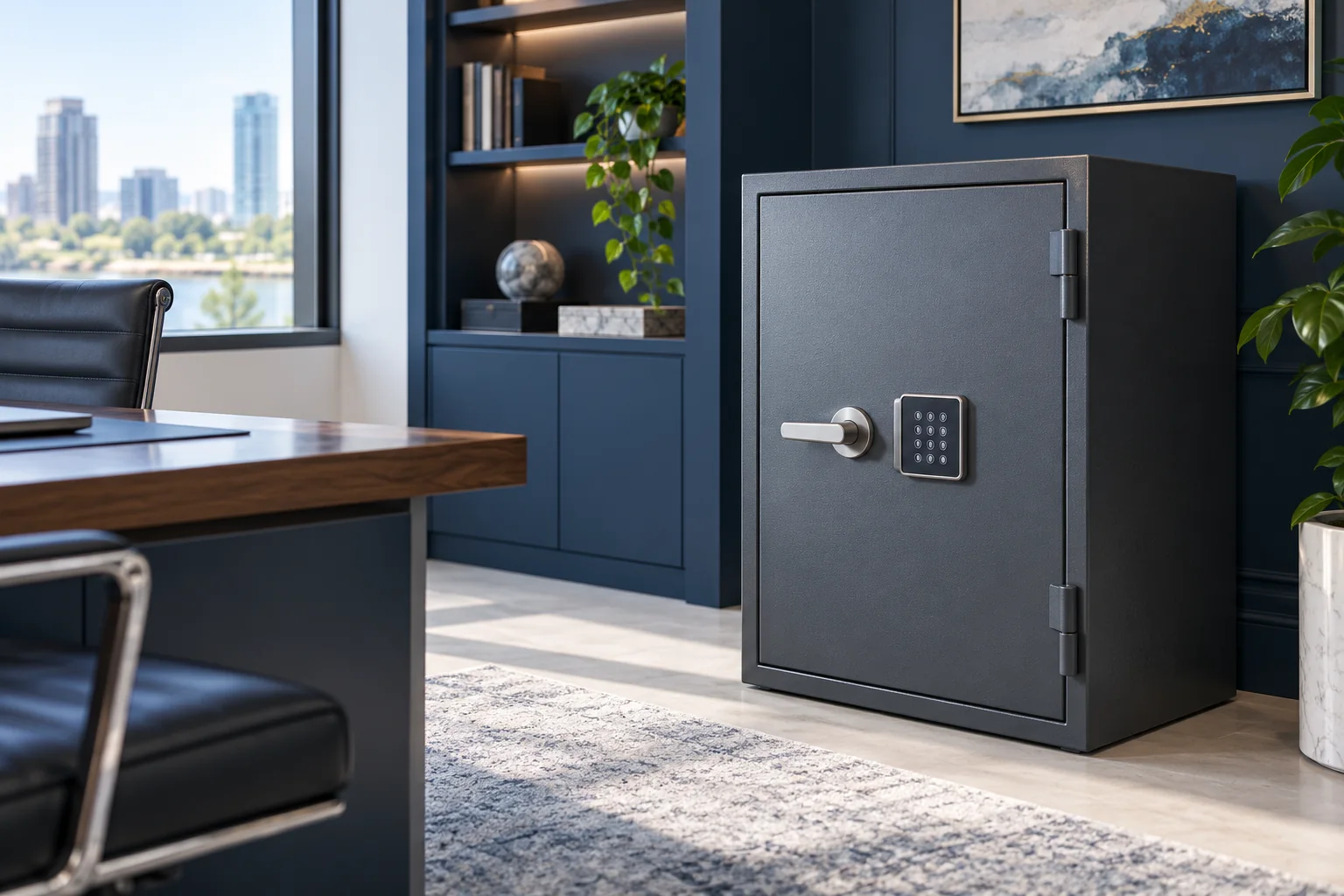 Business security service illustration