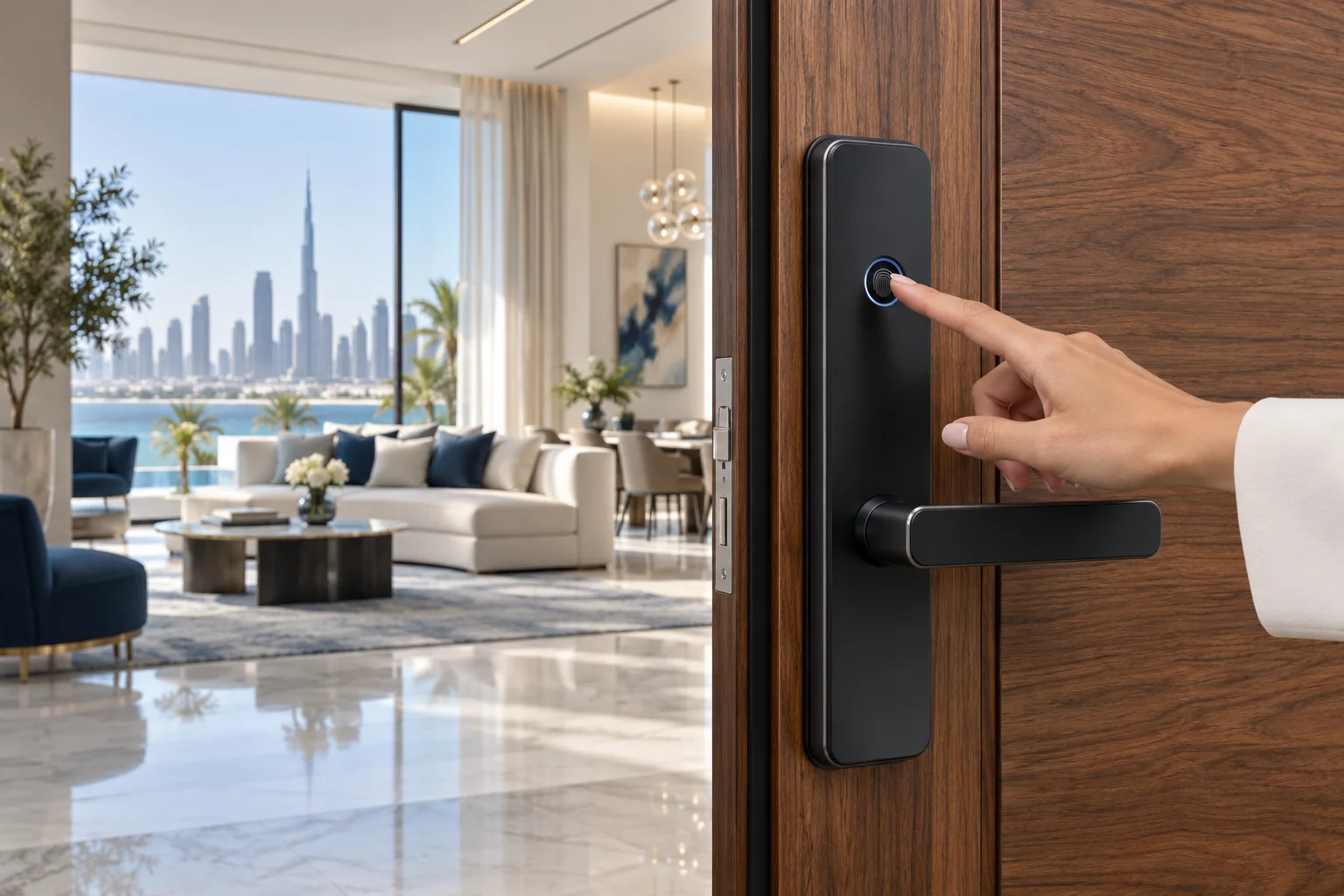 Smart access service illustration