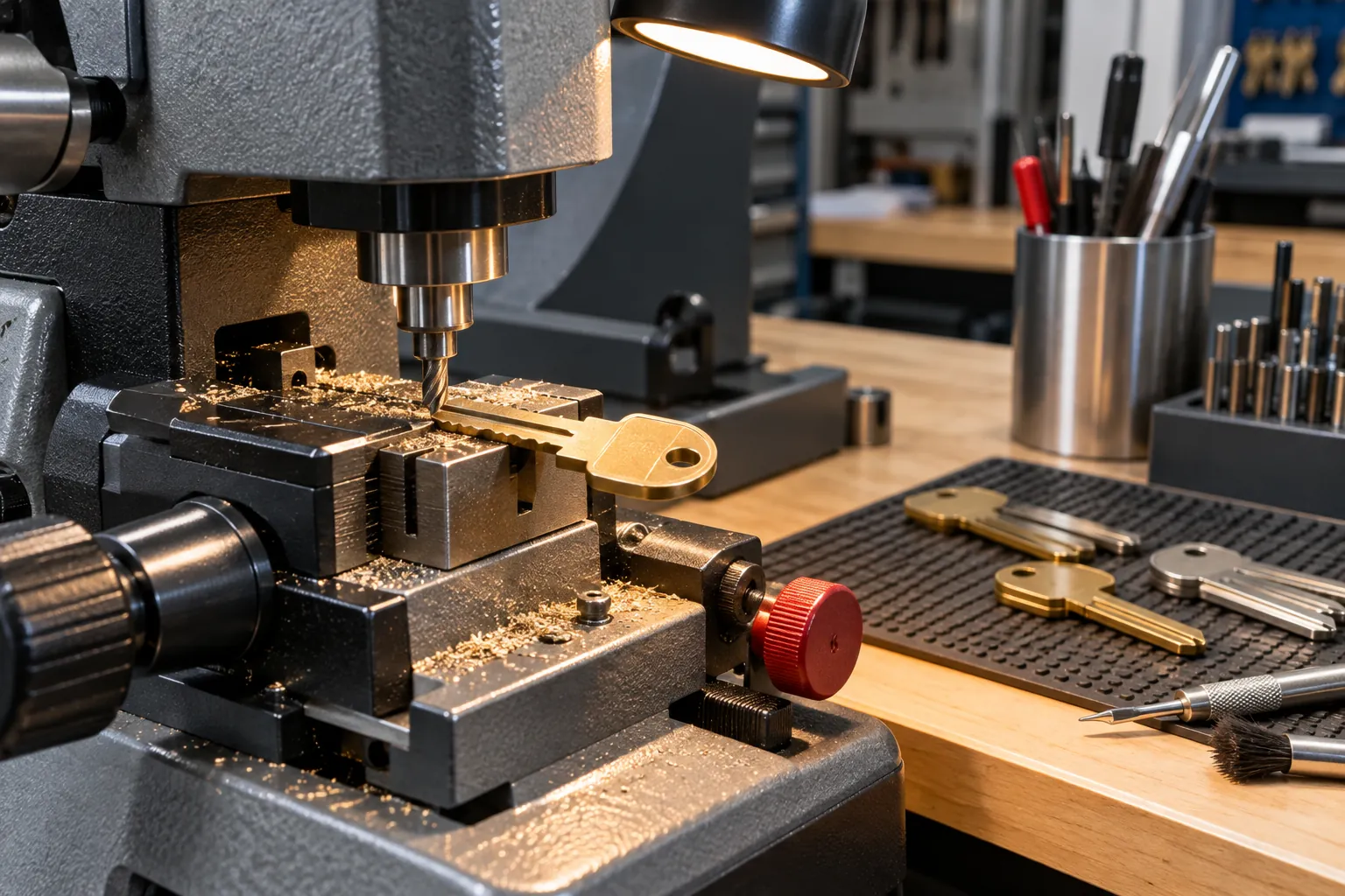 Illustrative key cutting & key duplication