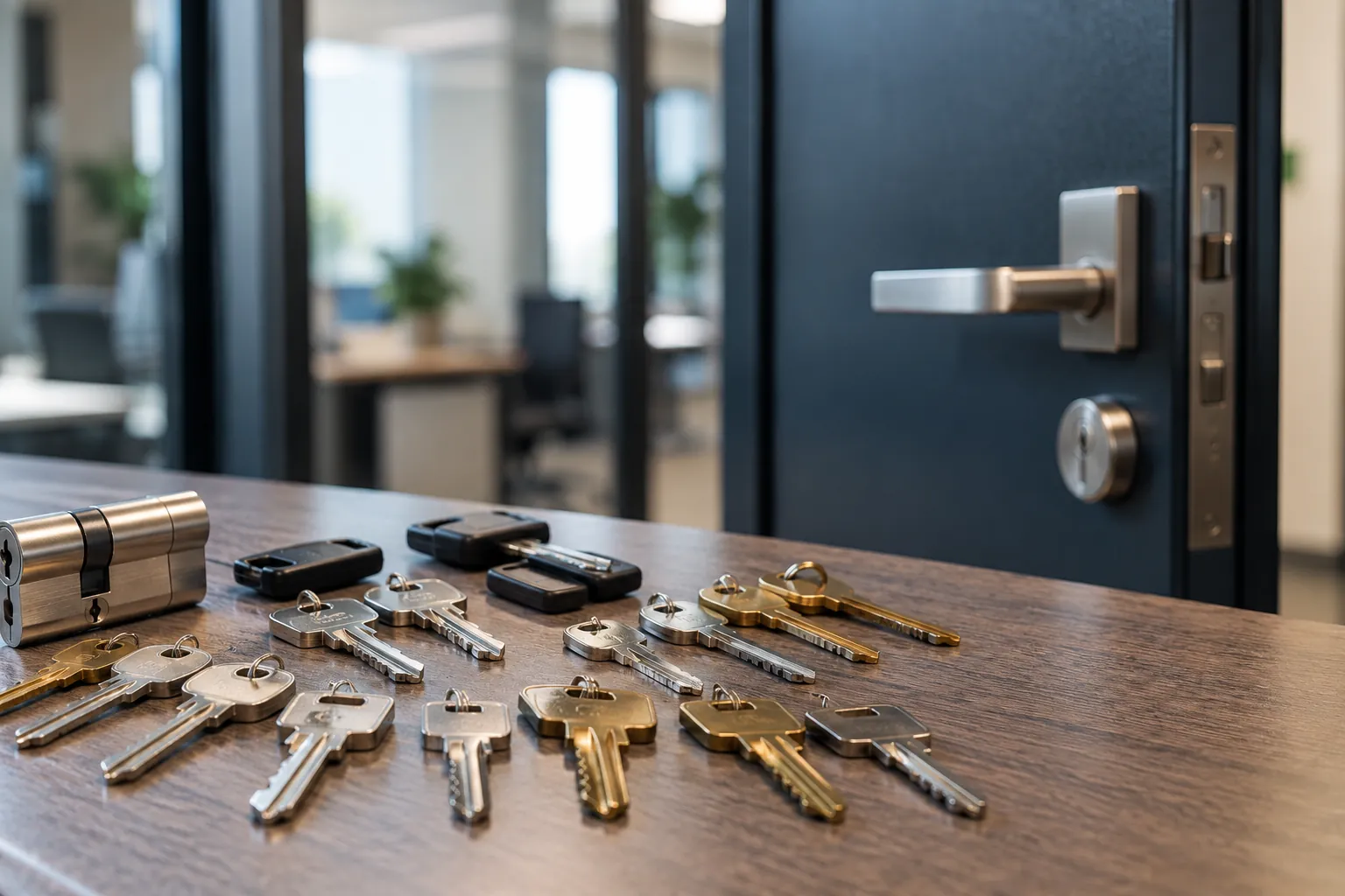 Illustrative master key systems